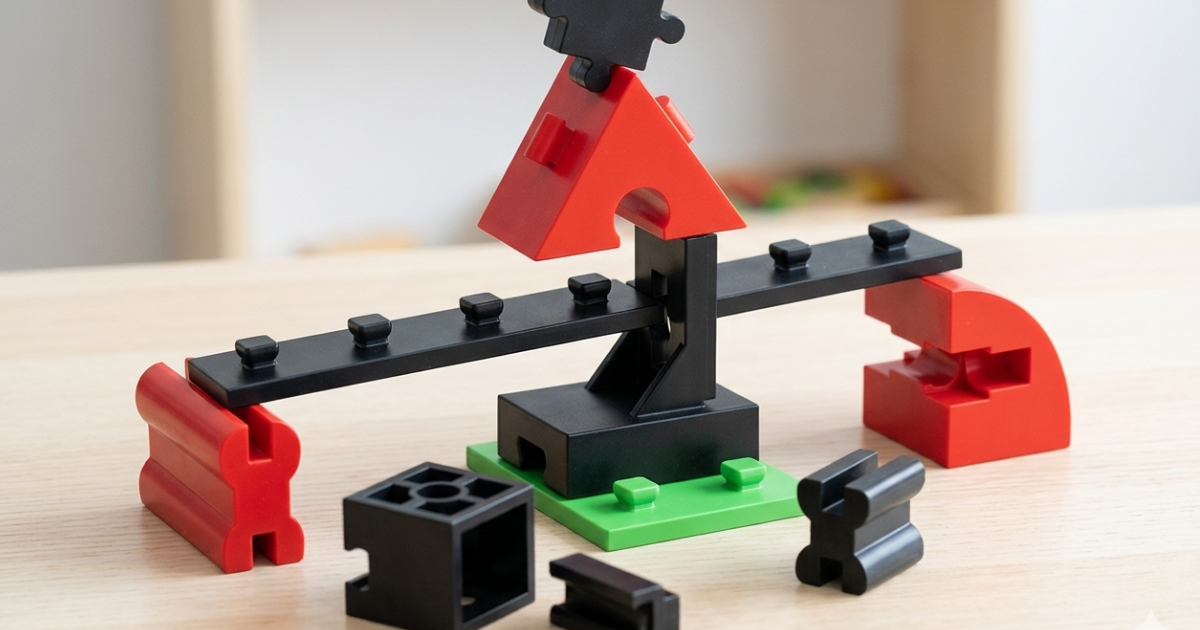 Construction Toy Brick System: Precision Snap-Fit ABS Molds for Licensed Toy Brand