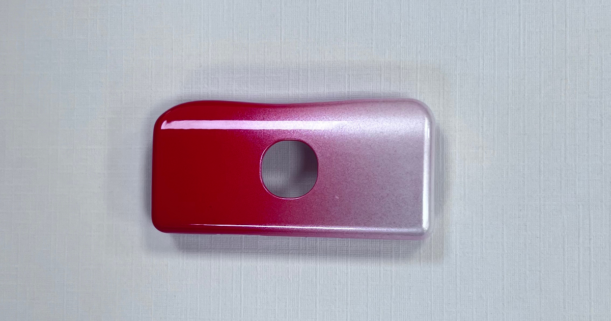 Portable Microphone Housing: 16-Cavity PC/ABS Mold with Red-Purple Gradient High-Gloss Finish