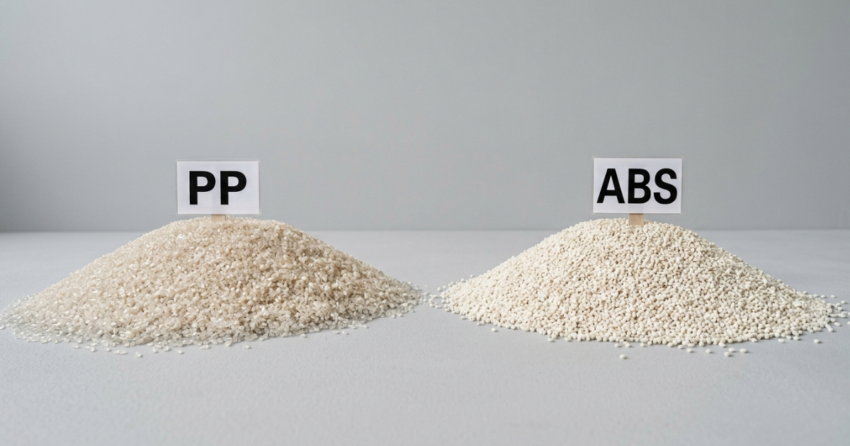 PP vs ABS — How to Choose the Right Material for Your Injection Molded Parts