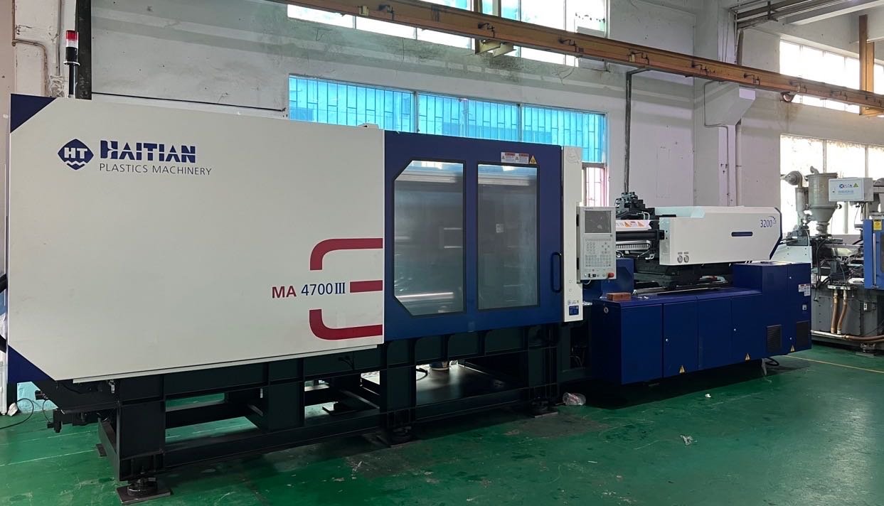 470-ton Haitian press molding electronic housing | CMM-inspected plastic parts